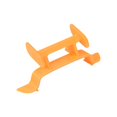 thumbnail image 1 of Protector de bloqueo a presión dividido para ala trasera de batería de dron DJI FLIP, piezas P0C0, 1 of 7