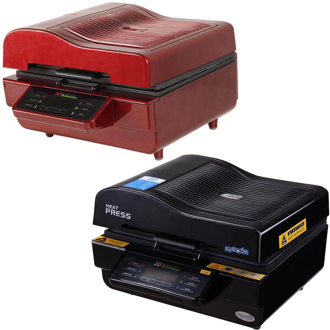 3D Vacuum Sublimation Heat Press Machine Muti-fuction Heat Press Transfer Machine with 1PC Rubber Clamp