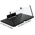thumbnail image 4 of 2pcs 20 Inch Screen Magnifier 3D HD Phone Magnification Projector Screen Magnification Black, 4 of 8