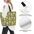 thumbnail image 3 of Pofeuu Fruits 1 Print Reusable Grocery Bags - Washable, Foldable, Packable Tote, Large Handles, Heavy Duty, Zippered Top Pouch, 3 of 8