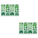 thumbnail image 3 of Cateissary 1 Juego de calcomanías para ventana, bolsas de decoración para el hogar, suministros para habitación, pegatinas de pared de doble cara, Type2 NO2 Cateissary CBP387055, 3 of 6