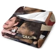 thumbnail image 3 of Pedro Pascal Blanket Handsome #9 Super Soft Throw Blanket Silky Flannel Lightweight for Sofa, Bed Blanket All Season Use 30""*40""（76 * 100cm）, Style-1, 3 of 6
