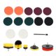 thumbnail image 2 of Juego de 18 cepillos para taladro eléctrico Accesorios para fregar y limpiadores eléctricos multifunción Suministros de limpieza para el hogar, 2 of 9