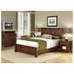 Home Styles The Aspen Collection King/California King Headboard, Media Chest and Night Stand, Rustic Cherry/Black - image 2 of 3