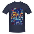 thumbnail image 4 of Bingfone Colorful Fall Leaves Men'S Loose Fit Short-Sleeve Pocket T-Shirt, 4 of 7
