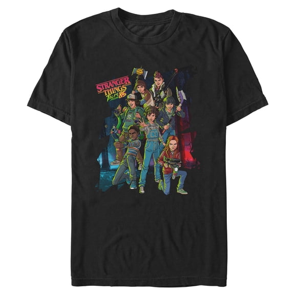 Mens Stranger Things: Tales from '85 The Gang Is Here T Shirt