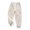 White, variant on Agkizg Summer Toddler Baby Girl's Casual Pants,Middle Aged Girls' Cotton Embroidered Printed Elastic Waistband With Side Pockets and Ankle Binding Casual Pants