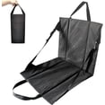 thumbnail image 1 of Cojín portátil para asiento de estadio para gradas, asiento plegable y ligero con respaldo para deportes al aire libre y conciertos al aire libre, 1 of 5