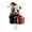 F, variant on Christmas Panda Ground Piles inserted into The Art Garden Decorated With Colorful Christmas Pandas Decorate The Yard For Christmas Yard Signs Dog Poop Wooden Garden 4Ft Ground Lights For Outside Low