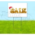 thumbnail image 1 of Sale Santa Hat (18" x 24") Yard Sign, Includes Metal Step Stake, 1 of 6