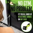 thumbnail image 2 of PLUHKN-Door Anchor for Resistance Bands | Heavy Duty Resistance Band Door Anchors for Stretching Straps, Physical Therapy Exercises & Closed Loop Bands. Door Anchor for Home Gym Workout, 2 of 2