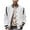 White, variant on YYDGH Men's Lightweight Jacket Casual Spring Fall Windbreaker Bomber Zip Up Coat Loose Fit Solid Color Tops With Pocket Black XXL