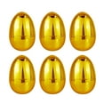 thumbnail image 3 of MXTPOV 6pcs Golden Easter Eggs Ornaments, Easter Basket Stuffers, Exquisite Easter Eggs Fillable for Party DIY, Easter Decorations, Easter Gifts for Kids, 3 of 5
