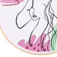 thumbnail image 3 of veasfak Embroidery Starter , with Stitch Needlework for Gift Art Crafts , Pink Green, 3 of 9