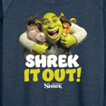 thumbnail image 3 of Shrek - Hug it Out - Women's Lightweight French Terry Long Sleeve Shirt, 3 of 5