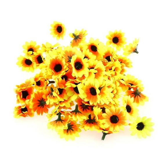 Homoyoyo Sunflower Decor Yellow Artificial Sunflower Heads