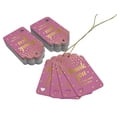 thumbnail image 3 of Inkdotpot Pack Of 50 Real Gold Foil Paper Tags ThankYou From The New Wedding Favor Hang Tags, 3 of 6
