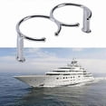 thumbnail image 2 of Double Ring Cup Holder Bracket for Marine Boats Yachts Bottle Storage Solution, 2 of 5