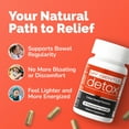 thumbnail image 5 of My Gentle Detox - Gentle Constipation Relief for Women & Men - Take at Night, Poop Next Day - 100% Natural Colon Detox Supplement for Less Bloating, Gas, Discomfort (30 Ct), 5 of 8