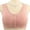 Rose Gold, variant on Women's Front Side Buckle Lace Edge Without Steel Ring Movement Seamless Gathering Adjustment Yoga Sleep Large Bra Bra to Make Look Smaller Backless Bra Running Bra Womens Bras Pads for Sports Bras