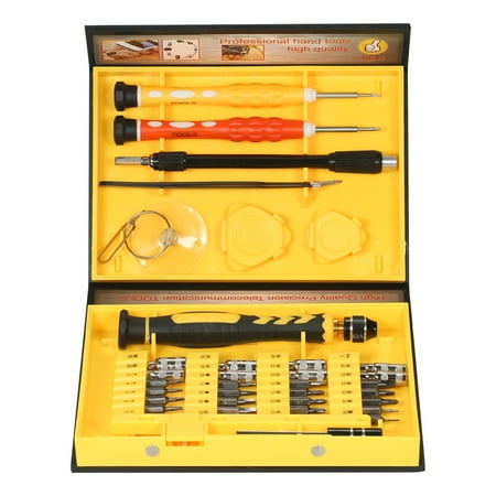 

Eccomum 38 in 1 Multi-functional Telecommunication Tool Torx Hex Slotted and Phillips Screwdrivers Set Tools Kit for Cellphone Laptop