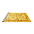 thumbnail image 2 of Ahgly Company Machine Washable Indoor Rectangle Oriental Yellow Traditional Area Rugs, 2' x 3', 2 of 4