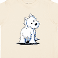 thumbnail image 4 of Inktastic Fluffy Butt Westie Boys or Girls Toddler T-Shirt, 4 of 5