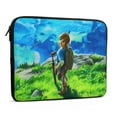 thumbnail image 3 of The Legend of Zelda Breath of The Wild Laptop Sleeve Laptop Case Computer Laptop Tablet Sleeve Bag Protective Shockproof Laptop Bag Briefcase Cover, 3 of 7