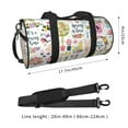 thumbnail image 4 of Easygdp Spring Flowers Birds Travel Bag, Camping, Weekend, Carry On Overnight Duffel Bag with Shoulder Strap, 4 of 8
