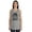 Heather Light Gray (Nero Black), variant on Inkmeso Mom Wife Nurse Sleeveless Tank Top T-shirt For Women Graphic Tee Shirt