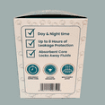 thumbnail image 3 of 100% Organic Cotton Period Pads with Wings, Feminine Pads with Wings, Heavy Absorbency, 14 CT, 3 of 4