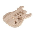 thumbnail image 1 of Instrumentos de cuerda Muslady ST01-TM Unfinished Handcrafted Guitar Body Candlenut Wood Guitarra eléctrica Body Guitar Barrel Repuestos Abody Instrumentos de cuerda, 1 of 6