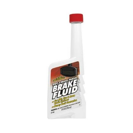 GOLD EAGLE 21101 Brake Fluid, Heavy Duty, 8-oz. - Quantity 12