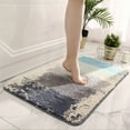 thumbnail image 4 of Luxury Bathroom Rug Mat 18x26''Extra Soft and Absorbent Microfiber Bath Rugs, Non-Slip Plush Shaggy Bath Carpet, Machine Wash Dry, Bath Mats for Bathroom Floor, 4 of 22