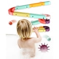 thumbnail image 2 of Juguetes de baño para niños, bolas de agua, pistas para niños, montaje DIY, juguete de pared para baño, cascada, relleno, juego de desarmar, regalo de ducha para niños y niñas, 2 of 14