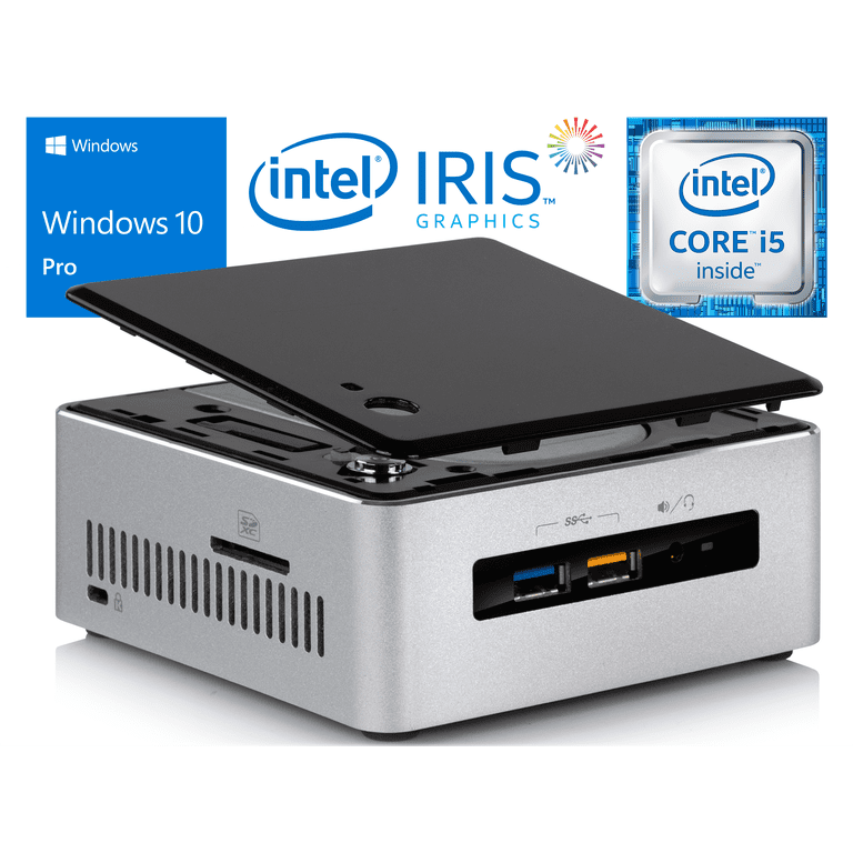 ミニPC Intel NUC i5-6260U / RAM 8GB / SSD 128GB Intel NUC6i5SYH Mini PC, Intel Core i5-6260U Upto 2.90GHz, 8GB RAM