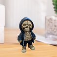 thumbnail image 2 of AMERTEER Skull Statue Gift Eye-catching Creative Unique Decoration Fun Gift Skeleton Ornament, 2 of 5