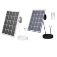 thumbnail image 6 of 3W 5V Solar Charging Panel 9.8ft Charging Cable 2Pin Solar Charging Board for Surveillances Camera Street Solar Lamp, 6 of 8
