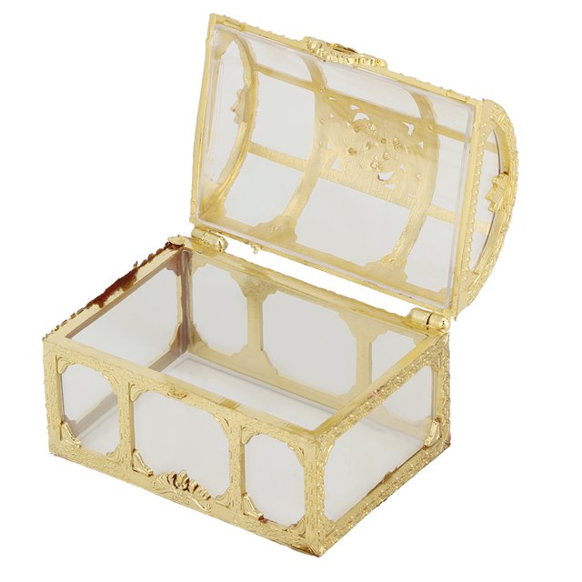 Candy Box, Candy Box Gift, Enough Space For Wedding Chocolate Card School Newborn Party Home Sweet Candies Gold 7cm