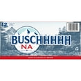 Busch Non Alcoholic Beer, 12 Pack, 12 fl oz Cans, Domestic, 0.4 ABV
