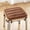 @3, variant on Bar Stool Seat Chair Cushion Pads/Cover with Ties Square, Counter Stool Slipcover Saddle Seat Cover for Wooden Metal Bench Chair(@6,30x40CM/13.8X15.7IN)