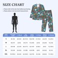 thumbnail image 4 of Balery cute Skull organ Pijama para Hombre de Dos Piezas con Manga Larga, Conjunto de Dormir y Descanso Suave con Bolsillos-X-Large, 4 of 7