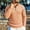 Tops-A401Orange, variant on Men's Quarter Zip Pullover Sweater Slim Fit Cable Knit Long Sleeve Warm Knitwear Mock Neck Thermal Tops Soft Business Casual Winter Daily Wear