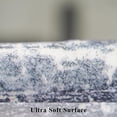 thumbnail image 6 of Hallway 2x10 Washable Runner Rug: Abstract Kitchen Stove Rugs Low-pile Stain Resistant Entryway Area Rug Cozy Bedroom Soft Floor Mat Non-slip Farmhouse Carpet For Bathroom Living Room(2x10 Blue/ivory, 6 of 7