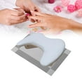 thumbnail image 6 of Toysmith U Shape Arm Rest Comfortable, Detachable Stand, Nail Hand Rest, Breathable for Women Nails Supplies Salon Home Diy and Nails Tech white with gray mat, 6 of 9