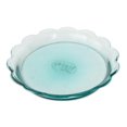 thumbnail image 1 of Achla TRY-07 Scalloped Rim Recycled Glass Tray, 1 of 1