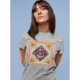 thumbnail image 2 of Pisces Zodiac Ethnic Style T-Shirt Women -Image by Shutterstock, Female Medium, 2 of 4