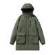 thumbnail image 1 of Puntoco Chaqueta Informal Holgada De Manga Larga Con Capucha Y Cremallera Para Hombre, 1 of 5
