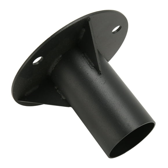 Chain Link Fence Pole Floor Flange Base Flange Heavy Solid Fence Post Concrete Mount Suitable For Holding Fence Mailbox Flag