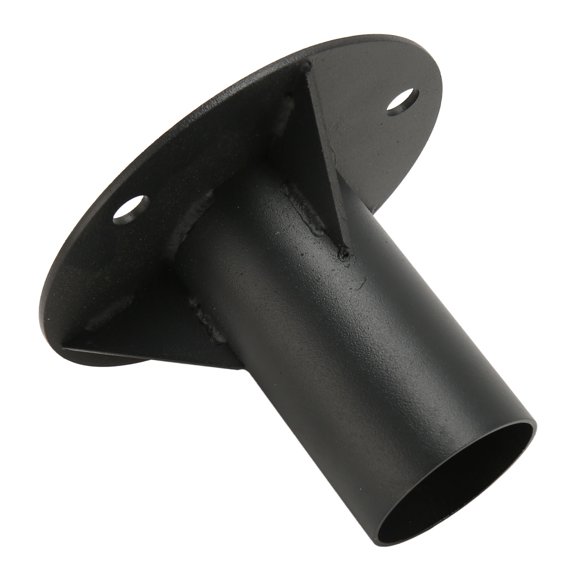 Chain Link Fence Pole Floor Flange Base Flange Heavy Solid Fence Post Concrete Mount Suitable For Holding Fence Mailbox Flag